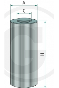 Obrázok pre MANN FILTER filtr hydraulického/převodového oleje vhodný pro John Deere