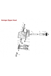 Obrázok pre Pružné pero hlavy strojku na stříhání koní Zipper Clipper systém Heiniger - pozice 14