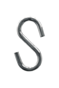 Obrázok pre S hák řetězový 5 mm z ocelového drátu zinkovaný