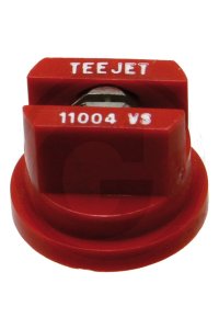Obrázok pre TEEJET postřikovací tryska TP11004VS VisiFlo s plochou charakteristikou 110° červená