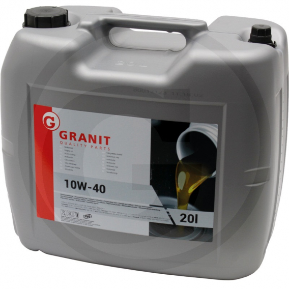 Obrázok pre Motorový olej Granit SHPD Low Ash SAE 10W-40 celoroční olej nejvyšší kvality 20 l