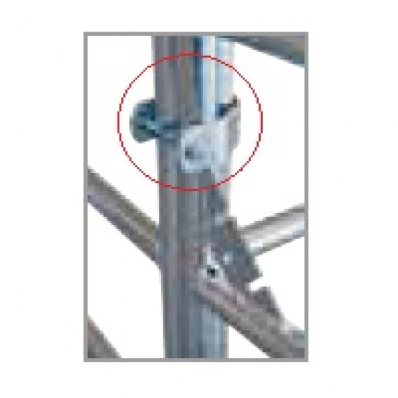 Obrázok pre Spojovací prvek k ohradním panelům Pasdelou pro spojení 3 panelů o průměru 35 mm, 2 ks
