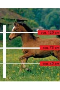 Obrázok pre Sada na elektrický ohradník pro koně a hříbata 200 m
