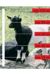 Obrázok pre Sada na elektrický ohradník pro kozy 500 m s provázkem