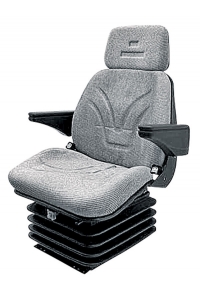 Obrázok pre Traktorová sedačka Granit Komfort vzduchové odpružení 12 V s otočnou deskou