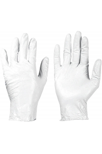 Obrázok pre Jednorázové rukavice latexové bílé 100 ks NEDOSTUPNÉ