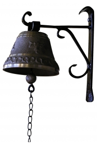 Obrázok pre Nástěnný zvonec s držákem délka 20 cm
