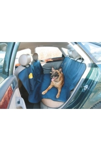 Obrázok pre Deka do auta pro psa 145 x 150 cm s cestovní napájecí lahví