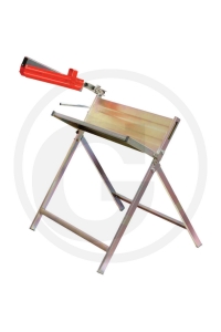 Obrázok pre Koza na řezání dřeva kovová s držákem na pilu