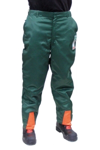 Obrázok pre Dřevorubecké kalhoty s ochranou proti proříznutí forma A
