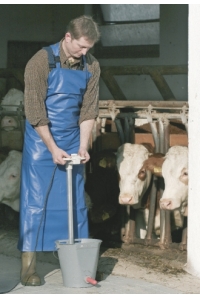 Obrázok pre Zástěra pro dojiče TOP L 100 x 125 cm modrá