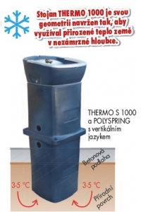 Obrázok pre Stojan La GÉE Thermo S 1000 pro napáječky La GÉE Polyspring pro instalaci do betonu