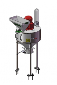 Obrázok pre Kladívkový šrotovník na obilí, kukuřici VM 7,5 kW vertikální, drtič odpadu, kostí, slámy