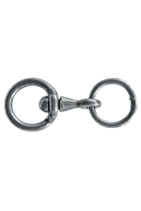 Obrázok pre Obrtlík s kroužkem pro řetězy, vazáky, vodítka, řemeny, pozinkovaný, síla 5 mm