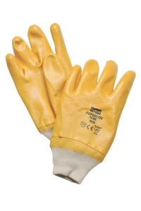 Obrázok pre Nitrilové rukavice Superlite Plus s bavlněnou nosnou tkaninou velikost 9 / L žluté