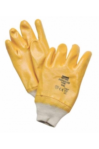 Obrázok pre Nitrilové rukavice Superlite Plus s bavlněnou nosnou tkaninou velikost 7 / S žluté