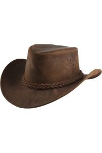 Obrázok pre Westernový klobouk RANDOL'S Antique kožený hnědý, různé velikosti