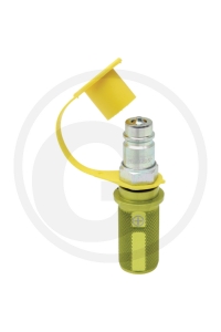 Obrázok pre Označení hadic pro hydraulické rychlospojky KENNFIXX žlutá PLUS včetně zástrčky a krytky