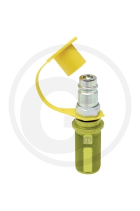 Obrázok pre Označení hadic pro hydraulické rychlospojky KENNFIXX žlutá MINUS včetně zástrčky a krytky