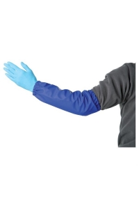 Obrázok pre Chránič rukávů na dojení a mytí modrý FARMA 40 cm z PVC 2 ks