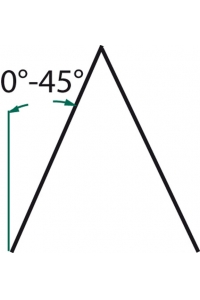 Obrázok pre Jeřábový řetěz G8 dvoupramenný síla 13 mm délka 1 m s okem a háky
