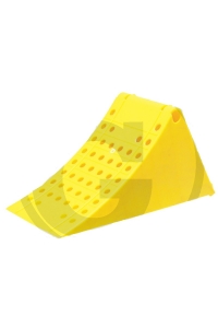 Obrázok pre Zakládací klín pod kola plastový žlutý podle DIN 76051/NG53 470 x 201 x 225 mm