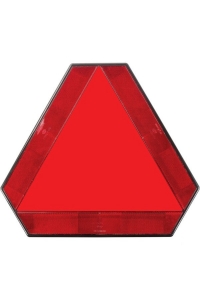 Obrázok pre Varovný trojúhelník pro pomalu jedoucí vozidla a přívěsy hliníkový s držákem