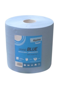 Obrázok pre Papírový ručník BLUE 920 útržků 2-vrstvý modrý šířka 26 cm balení 2 ks