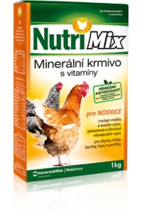 Obrázok pre Nutrimix pro nosnice, vitamíny pro slepice, krůty, kachny, husy, perličky 20 kg