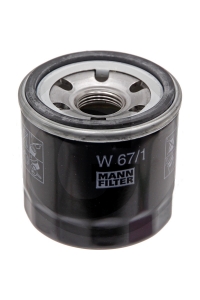 Obrázok pre MANN FILTER W67/1 filtr motorového oleje vhodný pro Bobcat, John Deere, Kubota