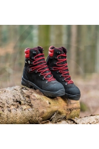 Obrázok pre Dřevorubecká kožená obuv FOREST TECH s ochranou proti proříznutí