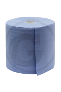 Obrázok pre Papírový ručník Granit 1000 útržků 340 x 350 mm 3-vrstvý modrý, utírací papírová role