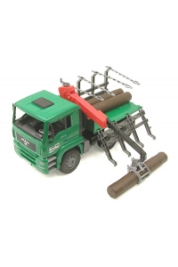 Obrázok pre Bruder - nákladní auto MAN na dřevo s nakládacím ramenem