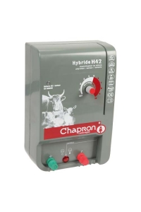 Obrázok pre Chapron HYBRIDE H42 kombinovaný zdroj napětí pro elektrický ohradník s regulací impulzů