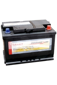 Obrázok pre Startovací baterie Granit 12V / 78Ah plná, vhodná pro elektrické ohradníky