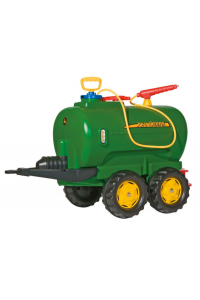Obrázok pre Rolly Toys - cisterna John Deere se dvěma nápravami a čerpadlem zelená