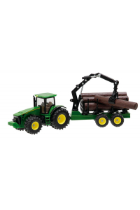 Obrázok pre Siku - traktor John Deere 8430 s lesnickým přívěsem 1:50
