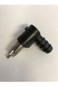 Obrázok pre Nerez nipl s kuličkou napáječka pro králíky a drůbež bez držáku na hadičku 9 mm