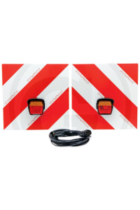Obrázok pre Sada výstražné tabulky pro vozidla přesahující do šířky a výšky s LED třífunkčním světlem