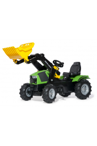Obrázok pre Rolly Toys - šlapací traktor s čelním nakladačem Deutz 5120 RollyFarmTrac vzduchové pneu