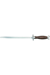 Obrázok pre Ocílka na nože 25 cm kulatá dřevěná rukojeť z palisandru