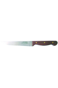 Obrázok pre Kuchyňský vyřezávací, nakrajovací nůž 16 cm LUX Profi rovný dřevěná střenka palisandr
