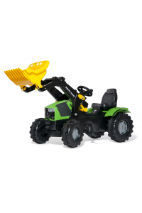 Obrázok pre Rolly Toys - šlapací traktor s čelním nakladačem Deutz-Fahr 5120 Rolly FarmTrac