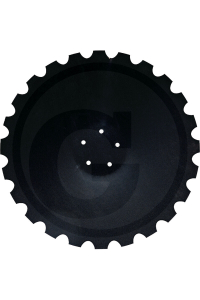 Obrázok pre Zubatý podmítací disk na diskový podmítač Kverneland Kultistrip 600 x 6 mm 5 děr 20 zubů