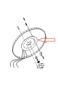 Obrázok pre Náhradní disk na univerzální obraceč a shrnovač sena, píce Rozmital SP4-205