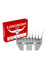Obrázok pre Longhorn Alpaca široký spodní nůž na stříhání alpak MB 5/92 mm počet zubů 9