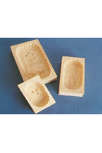 Obrázok pre Dřevěná forma na máslo MILKY vzor 1 rozměry formy 205 x 125 x 40 mm na 400 g másla
