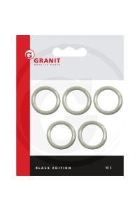 Obrázok pre Těsnění O kroužek na hadicové rychlospojky a příslušenství Granit BLACK EDITION 5 ks