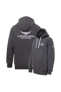 Obrázok pre Mikina Longhorn Signature s kapucí velikost S barva šedá