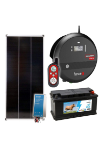 Obrázok pre Solární zdroj pro elektrický ohradník fencee DUO EDX 150, 15 J 200 W solární panel